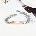 thumbnail image 3 of Couple Bracelet Stainless Steels Link Bracelet Hollow Locket Cremation Jewelry For Ashes Holder Memoirla Urn Bracelet for Ashes, 3 of 5