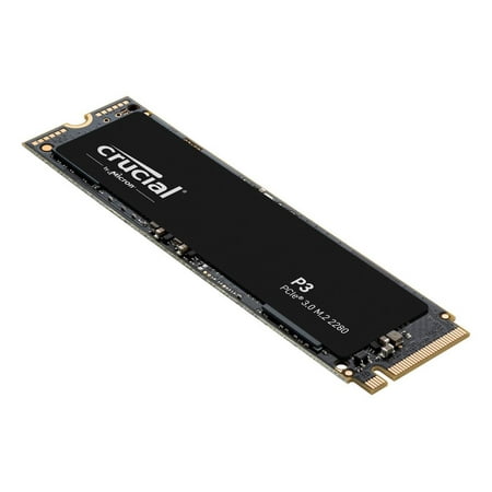 Crucial - P3 4TB Internal SSD PCIe Gen 3 x4  NVMe