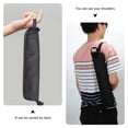 thumbnail image 4 of Portable Drum Stick Bag Thicken Drumsticks Package Storage Case Pouch Drumstick Bag Percussion Instruments Accessories(Black Strap for Random Color), 4 of 8