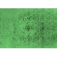 thumbnail image 1 of Ahgly Company Indoor Rectangle Oriental Emerald Green Industrial Area Rugs, 3' x 5', 1 of 4