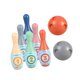 thumbnail image 4 of Juego de para niños con 6 y 2 bolas. Juguete deportivo interactivo para desarrollar motricidad fina. Juego de familiar para el jardín. Con número, 4 of 8