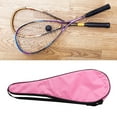 thumbnail image 1 of Racquet Bag, Padded Lightweight Wear  Tear  Squash Racquet Cover Bag  For Sports, 1 of 8