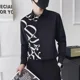 thumbnail image 4 of Camisas para hombre con estampado gráfico y estampado Camisa para hombre con estampado de lunares y botones Original Asia Diseñador Venta Moda 2024 Estética regular, 4 of 5