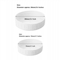 thumbnail image 4 of 40Pcs Plastic Storage Lids Ribbed for 70mm/86mm Standard Regular Mouth Jar Bottle, 4 of 8