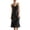 Z06 Black, variant on Nightgown with Built in Bra Racerback Sleeveless Night Shirt Spaghetti Strap Loose Fit Breathable Sleepwear Lightweight Sleepdress Pink M