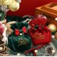 thumbnail image 3 of Bolsa de regalo de Navidad creativa, bolsa de terciopelo de manzana, caja de dulces de Nochebuena, bolsa de franela de fruta navideña, 3 of 4