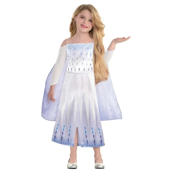 Frozen Elsa Girls Fancy-Dress Costume
