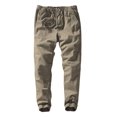 thumbnail image 2 of Pantalón tipo chándal chino holgado para hombre, color caqui británico 42, 2 of 5