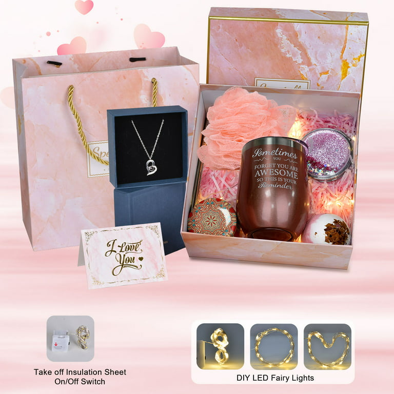 Birthday Gifts for Women,Happy Birthday Bath Set Relaxing Spa Gift Baskets  Ideas for Her, Mom, Sister, Female Friends, Coworker, Wife, Girlfriend,  Daughter, Unique Gifts for Women Who Have Everything