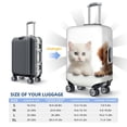 thumbnail image 4 of Gukieu Cute Kittens And Puppy Print Suitcase Protective Cover, Elastic Zipper Buckle Suitcase Protective Cover, Suitable for Travel, Business Trip-Large, 4 of 7