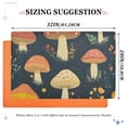 thumbnail image 6 of Yayeee Doormat for Indoor Entrance 32" x 20" Non Slippery Floor Rug, Black Mushroom Pattern, 6 of 8