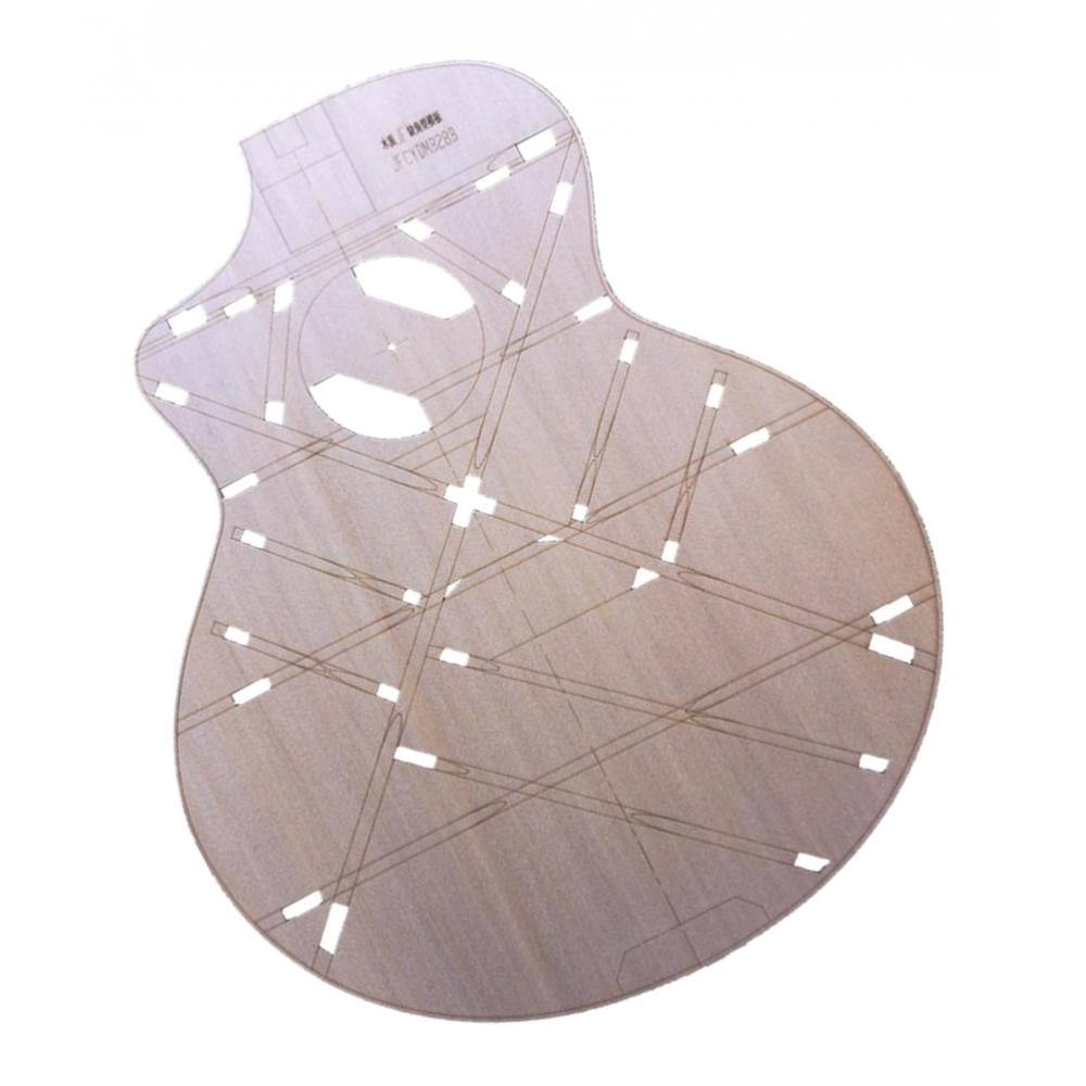 LeeQinersw 41 Inch Guitar Body Template for JF Guitar Making, Luthier