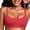 Red, variant on Womens Seamless Bralettes Cami Bras Unlined Wireless Sleeping Bra for Girls