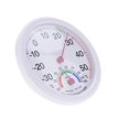 thumbnail image 2 of TFixol -35~55°C Mini Indoor Analog Temperature Humidity Meter Thermometer Hygrometer, 2 of 7