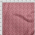 thumbnail image 4 of oneOone Cotton Flex Red Fabric Abstract Craft Projects Decor Fabric Printed By The Yard 40 Inch Wide, 4 of 4