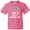 Neon Pink, variant on Inktastic Grandchild Best Grandma Ever Youth T-Shirt