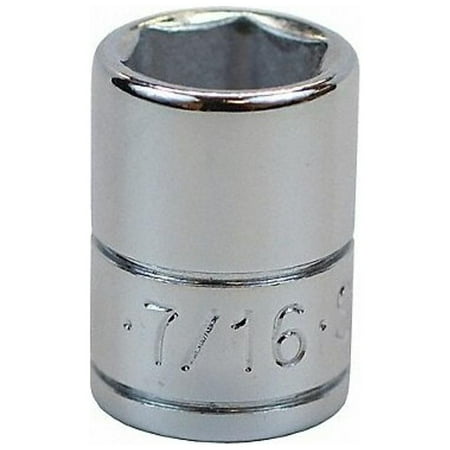UPC: 0025141409147 | Sk Professional Tools Socket  Steel  Chrome  7/16 in 40914