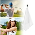 thumbnail image 6 of Unique Bargains 1 Pc Simple Golf Towel 15.75"x15.75" White, 6 of 6
