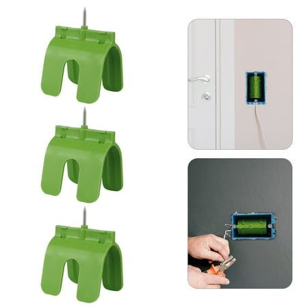 

BAETEUY 1 Set Outlet Marker Easy Installation Socket Marking Tool Electrical Outlet Locator Wire Protection for Drywall