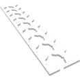 thumbnail image 6 of Ekena Millwork 47"H x 5/8"T Pandora PVC Adjustable Decorative Slat Wall Panel Kit, Unfinished (contains 16 Slats + 1 Straight Edge Starter Slat), 6 of 15