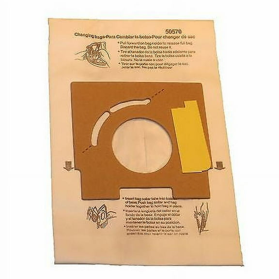 Kenmore 50570 Type I Vacuum Cleaner Bags Sears Style Vac Allergen Filtration [32 Allergen Bags]