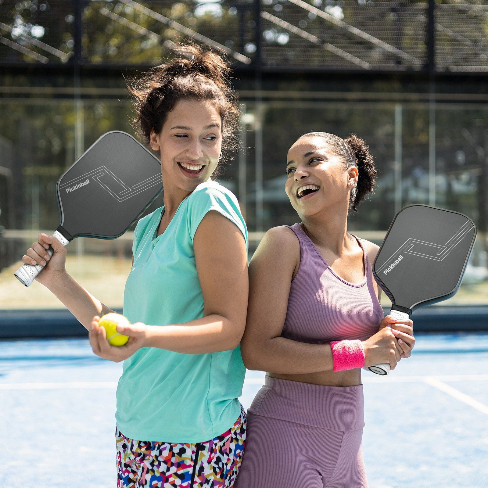 Pro Carbon Fiber Pickleball Paddle with T700 Surface and 0.63" PP Honeycomb Core for Adults, Sweat-Absorbing Non-Slip Grip, Wide Body Design, Lightweight 7.86 oz, Perfect for Indoor and Outdoor Play