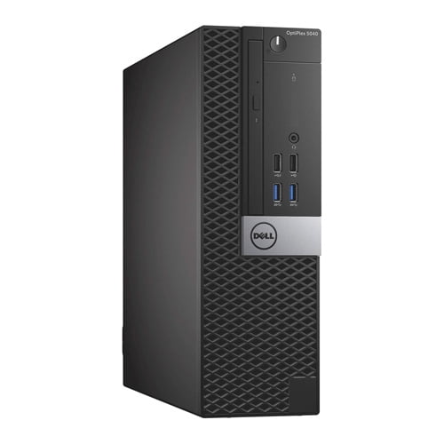 Refurbished (Excellent) - Dell 5040 SFF Desktop - Black ( Intel® Core™ i5-6500 Processor / 16 GB RAM / 256 GB SSD 500 HDD / Windows 10 Professional)