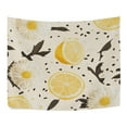 thumbnail image 3 of WOBOGO Lemon Chamomile Pattern Tapestry 90×60in Home Living Room Bedroom Wall Hanging Ornaments, 3 of 10