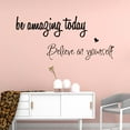 thumbnail image 4 of Large Inspirational Quote Wall Decals, Removable Positive Saying Lettering Stickers, Motivational Word Peel and Stick for Classroom Home Living Room Bedroom Office DIY Art Decor, 4 of 7
