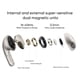 thumbnail image 5 of Versión global Xiaomi Buds 5 TWS Auriculares Bluetooth 5.4 AI ANC HiFi Auriculares Grabación de voz a texto Conversión IP54 Auriculares, 5 of 5