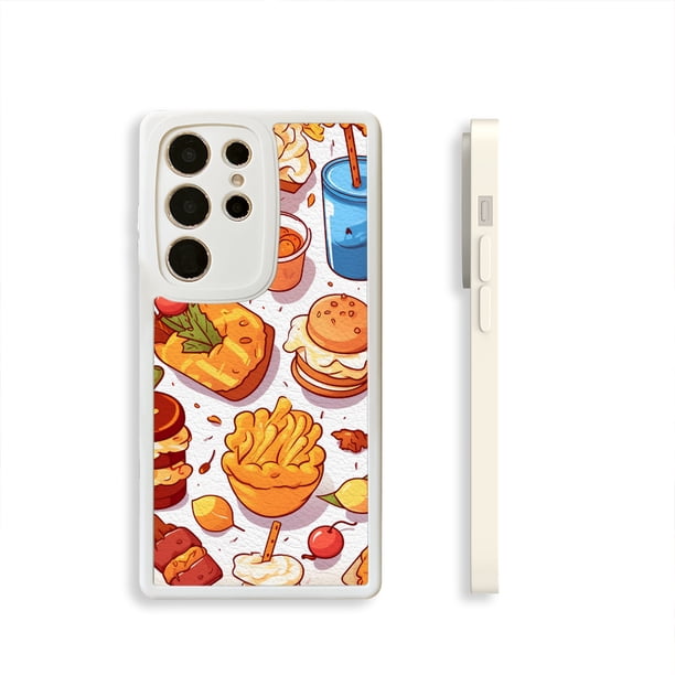Agregue un toque de alegría: exclusivo estuche plateado mate de doble capa para teléfono para iPhone 15 Pro Max 14 13 12 Pro 11