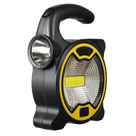 

New Portable Mini Super Bright Floodlight Work Lamp LED Camping Light Flashlight YELLOW