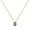 08. August - Peridot, variant on NICKSUN 18K Gold Plated Birthstone Necklace for Women Dainty Diamond Teardrop Necklaces Emerald Green CZ Pendant Necklace Birthday Gift for Women Jewelry