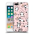 thumbnail image 1 of Head Case Designs Cutesy Doodles Panda Soft Gel Case Compatible with Apple iPhone 7 Plus / iPhone 8 Plus, 1 of 7