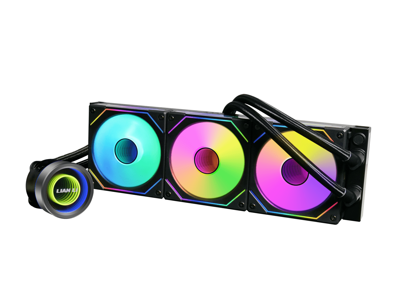 LIAN LI Galahad II LCD SL-INF 360 簡易水冷 Amazon.com: Lian-Li Galahad II LCD CPU Liquid Cooler - Black