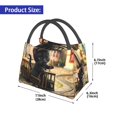 thumbnail image 2 of Gaeub Adorable Kitten On Mini Train Collapsible Cooler Bag Insulated,Leakproof Food Bag for Hot or Cold Food Delivery,Travel Insulated Bag, or Beach Cooler Bags, 2 of 6