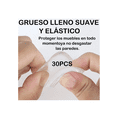 thumbnail image 5 of 30pzs Topes Para Puertas Silicona Silenciar Protector Pared Belug Transparente, 5 of 5