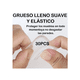 thumbnail image 5 of 30pzs Topes Para Puertas Silicona Silenciar Protector Pared Belug Transparente, 5 of 5
