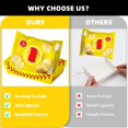 thumbnail image 3 of RRFDWQ-No Folding Required 100 Pack 2 Lb Softball Paper Food Trays Softball Plates Nacho Trays Disposable Softball Party Food Boat Serving Tray for Softball Themed Snack Party Baskets Supplies, 3 of 3