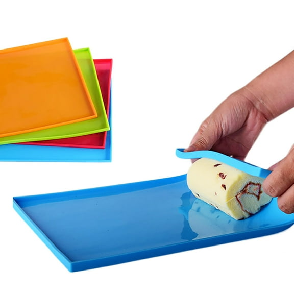 Ludlz Silicone Roll Cake Mat Baking Tray Pizza Cookies Anti-stick Rolling Pad Sheet