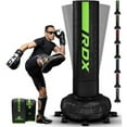 thumbnail image 1 of RDX Sac de Frappe Autoportant avec Gants, Sac Piédestal pour Adulte 5 Pi TTG Robuste, Base avec Support à Ventouse 17, Autoportant pour Kickboxing, Boxe, MMA, 1 of 1