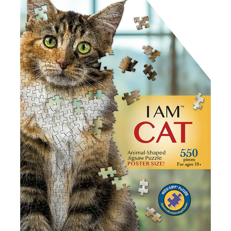 Madd Capp Puzzle I Am Cat 550 Piece Jigsaw Puzzle