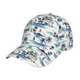 thumbnail image 1 of Balery Hawaii Palms Gorra de béisbol de tamaño ajustable para correr, entrenar y actividades al aire libre. Gorra de papá para todas las estaciones., 1 of 6