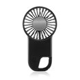 thumbnail image 1 of Portable Hand Fan 1200mAh Outdoor Rechargeable Mini Air Conditioner Ice Air Cooler Mountaineering Buckle Fan Box (color) Black, 1 of 3