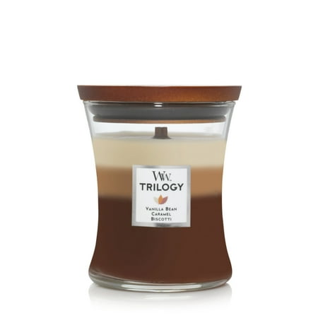 WoodWick, Medium Hourglass Candles | Trilogy Cafe Sweets