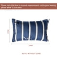 thumbnail image 2 of Juego de 2 fundas de almohada de cama tamaño Queen con estampado de sobres, funda de almohada con cola, decoración del hogar, 2 of 5