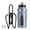 Gray, variant on Yucurem DUUTI 500ml MTB Road Bike Water Bottle + Cup Holder Cage Rack Mount (Grey)