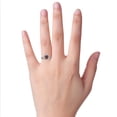 thumbnail image 4 of Claddagh Lab-Created Ruby Ring In Solid 14k White Gold, 4 of 6