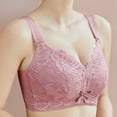 thumbnail image 3 of AILIVIN Bras for Women Wireless Full Figure Comfort Minimizer No Wire Plus Size Bra Full Coverage Wirefree Cute Comfy Wide Strap Lifting Up Minimizering Comfortable Womens Bras Baroque Rose 38C 38 C, 3 of 7
