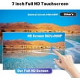 thumbnail image 5 of Podofo 7 in Single Din Car Stereo Radio Wireless Apple CarPlay Android Auto Mirror Link, 5 of 9